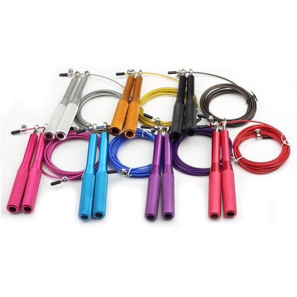 Heavy Steel Wire Weighted Speed Jump Rope Fitness