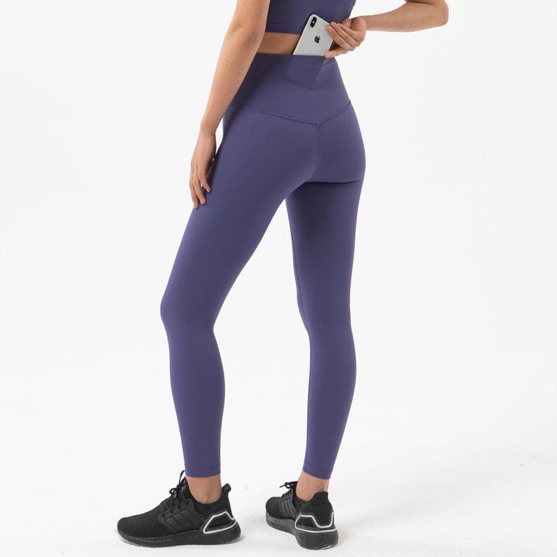 Women's High Waist Stretch Yoga Leggings Pockets