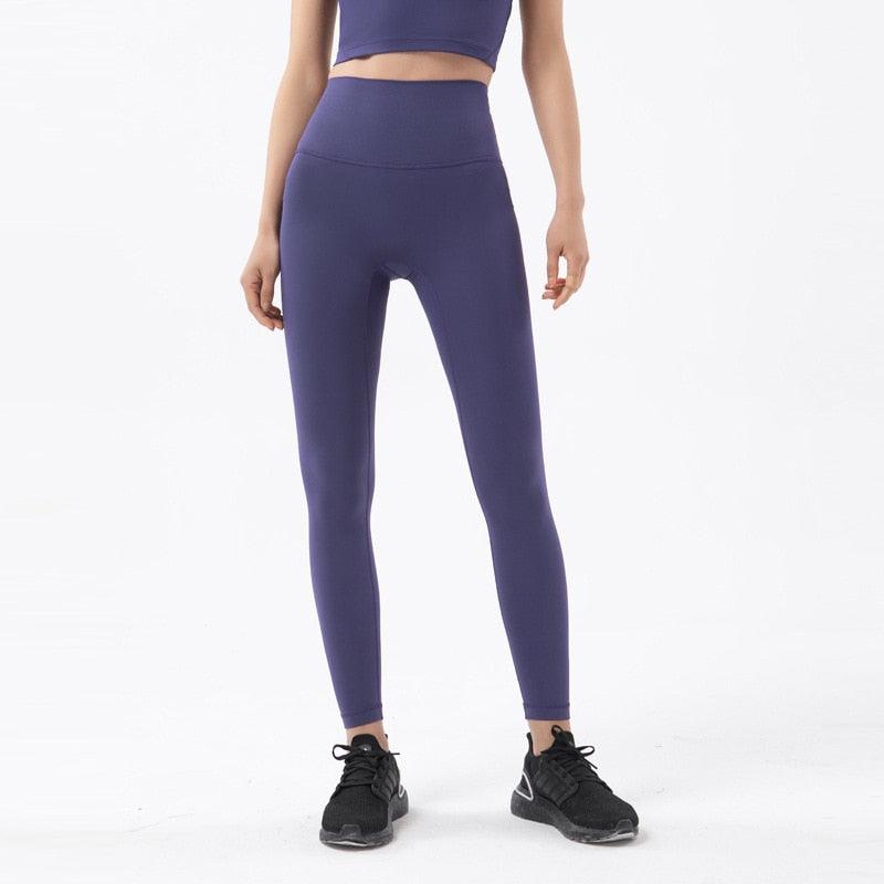 Women's High Waist Stretch Yoga Leggings Pockets