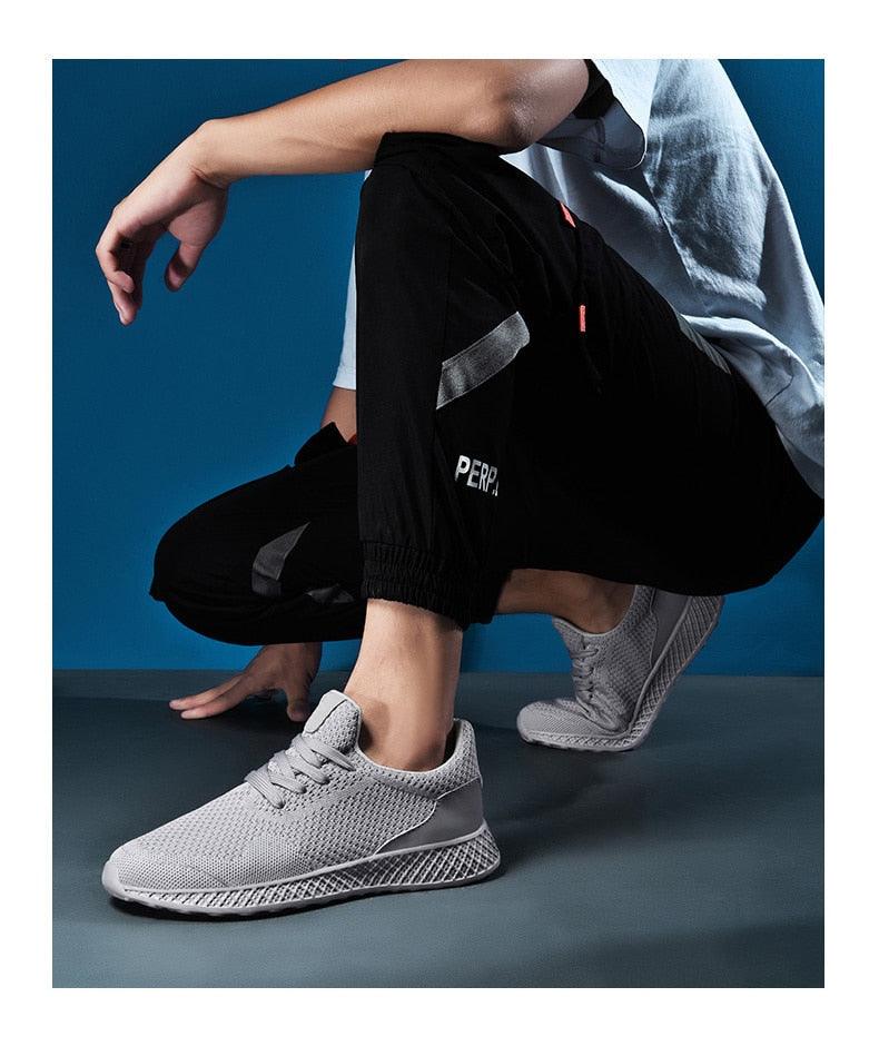 Men's Elegant Breathable Mesh Casual Athletic Sneakers
