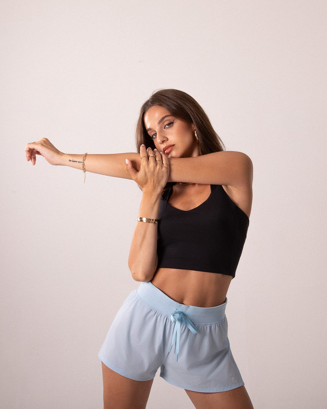 Women's Workout Tank Top Phone Pockets Criss Cross Back