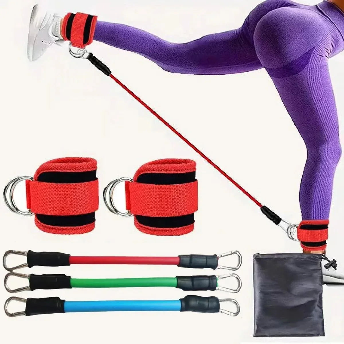 Ankle Bands Glute Leg Training Exercise Straps