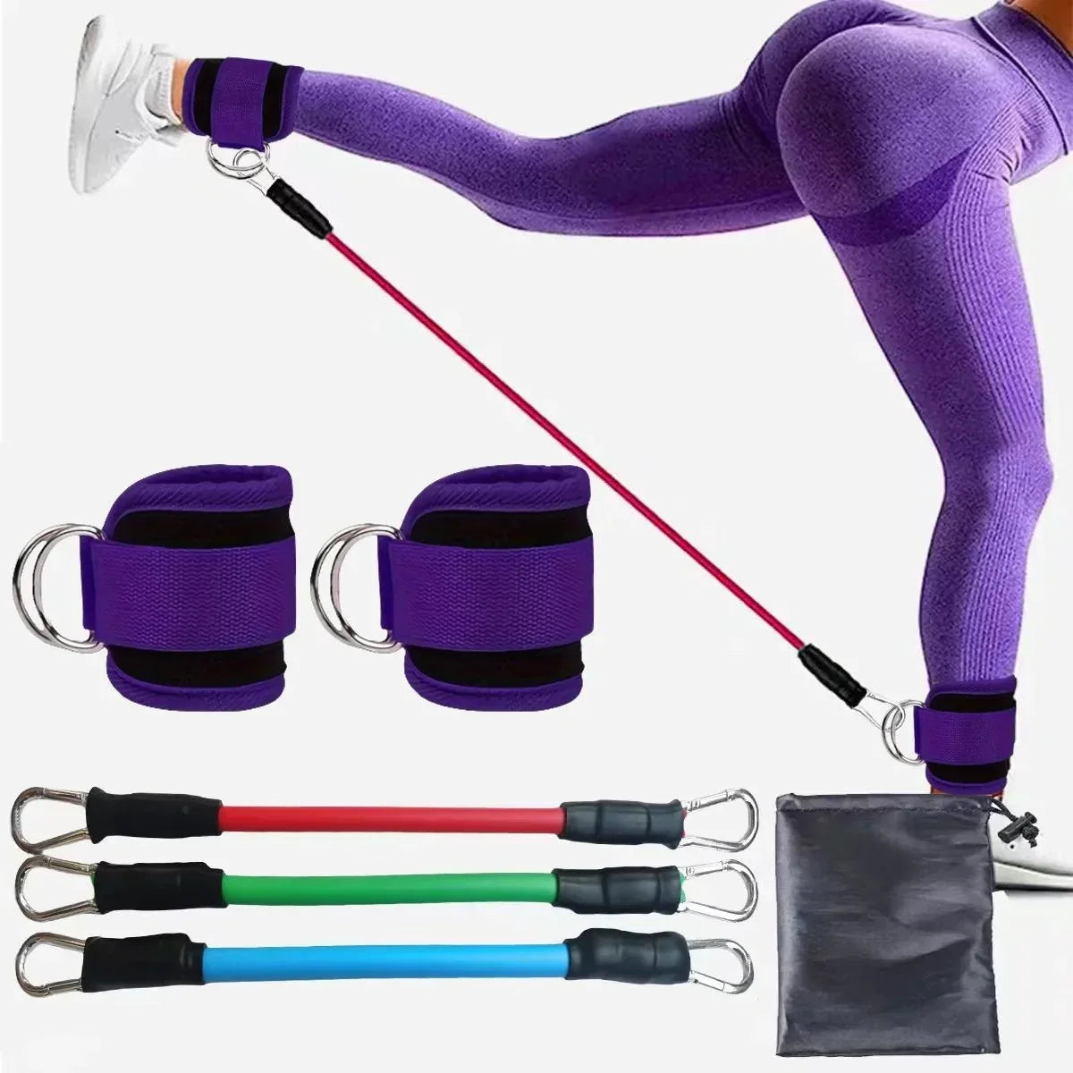Ankle Bands Glute Leg Training Exercise Straps