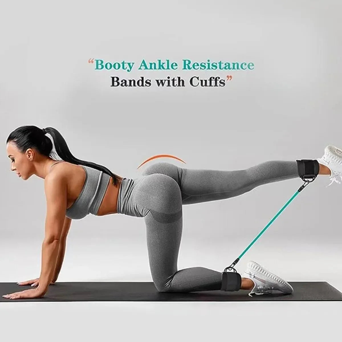 Ankle Bands Glute Leg Training Exercise Straps