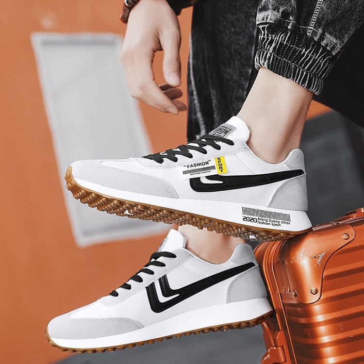 Teenagers White Casual Sports Sneakers Student Shoes