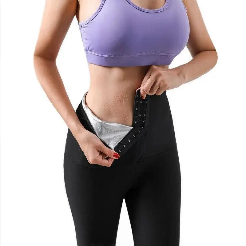Women's Thermo Compression Sauna Exercise Workout Pants